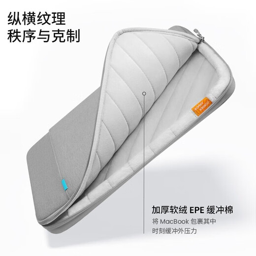 Tomtoc laptop sleeve 13/14/16 inches Apple Macbook Pro/Air M5 protective sleeve A13 mist blue 13 inches