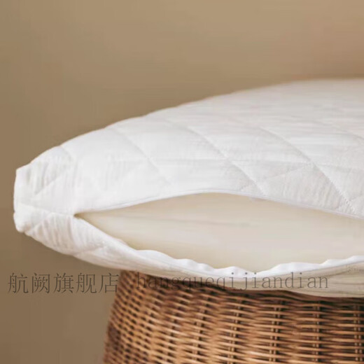 Chuangjingyixuan Atour Pillow Hotel Same Style Japanese 0-pressure Room Cotton Maternity and Infant Class A Memory Foam Slow Rebound Pillow Core Season Hotel Orange 10cm Single Pack