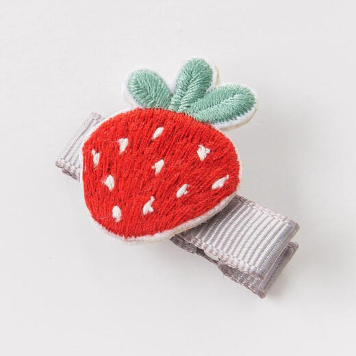 DAVE/BELLA new girls cute hair accessories infant hair clip baby strawberry hair clip strawberry