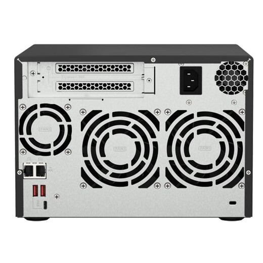 QNAP enterprise-class TS-673A 8G memory quad-core 2.2GHz dual 2.5GbE network storage NAS TS-673A+SG Cool Wolf 8T*6