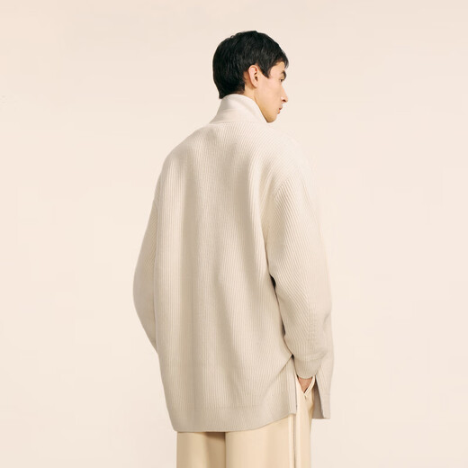 Sketch Men's New Autumn and Winter Casual Loose Knitted Cardigan Side Zipper Profile Design Trendy Fashion Jacket 125 Original Color S