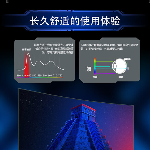 HPC31.5-inch 2K monitor eSports 165Hz HD 120%sRGB R1500 curved HDR technology low blue light flicker-free gaming display HC32QV