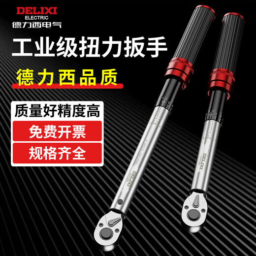 Delixi torque wrench high-precision torque kilogram plate manual torque adjustable spark plug auto repair wrench