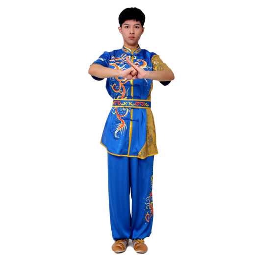 Jiayuanhang (JYH) Jiayuanhang adult and children's martial arts performance clothing embroidered Xiangyun routine competition clothing Changquan practice clothing art test color clothing Xiangyun 1 one size fits all