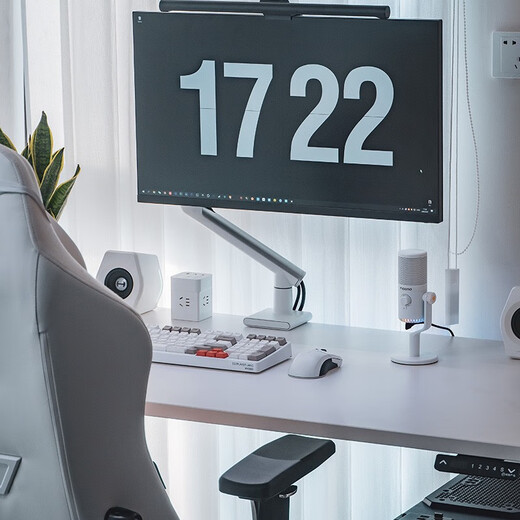 Maono Game Microphone Computer Microphone USB Live Broadcast Mobile Phone Noise Reduction Capacitor Mic Esports Peripheral Desktop Singing Radio Equipment DM30 DM30 White (Esports Game Mic Software Tuning)