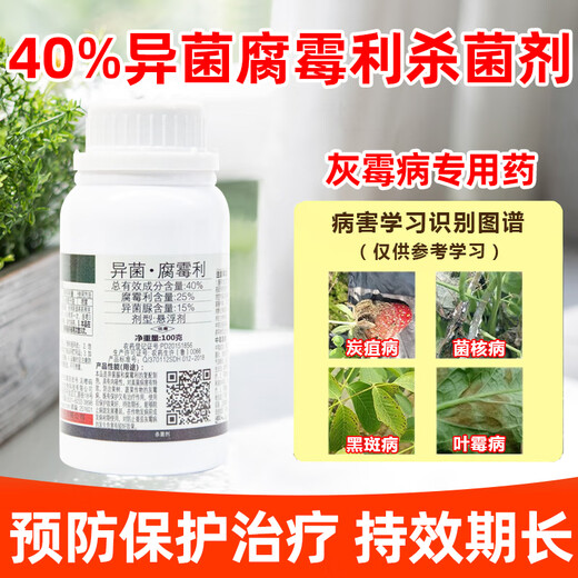 Donghe Biotech 40% Idiosynthetic Pythium Pesticide Fungicide for Fruit Trees, Vegetables, Flowers, Peppers, Citrus and Grape Gray Mold 100g