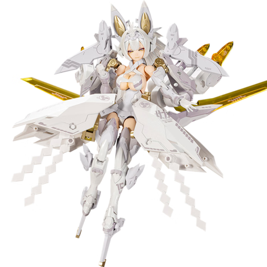寿屋（KOTOBUKIYA） 女神裝置 机娘 拼装模型玩具 16cm KP719 朱罗玉藻前白面金毛