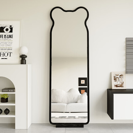 Dexu Bear Mirror de cuerpo completo Mirador de aderezo doméstico Mirador de cuerpo completo de cuerpo para pelear