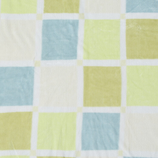 Fuanna Home Textile Blanket Double Large Air Conditioning Blanket Nap Blanket Flannel Blanket Encounter Sunshine 180*200cm Green