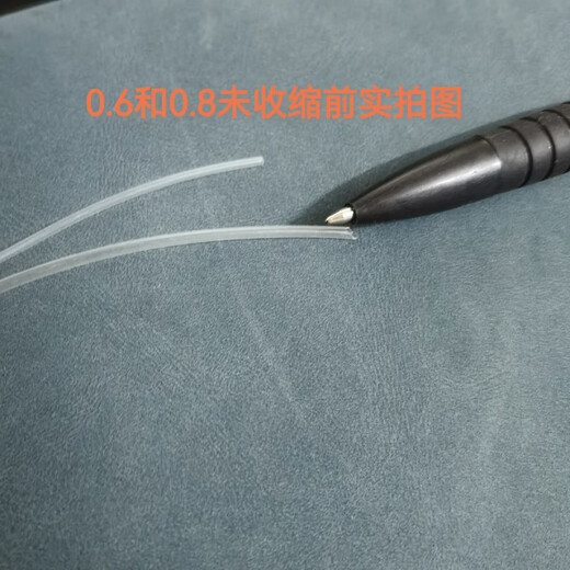 Special casing for Jiemo live ring, transparent rubber tube to fix open ring, heat shrinkable tube, shrink protective cover, gold and silver processing, women's ring category, five models, 20 cm each