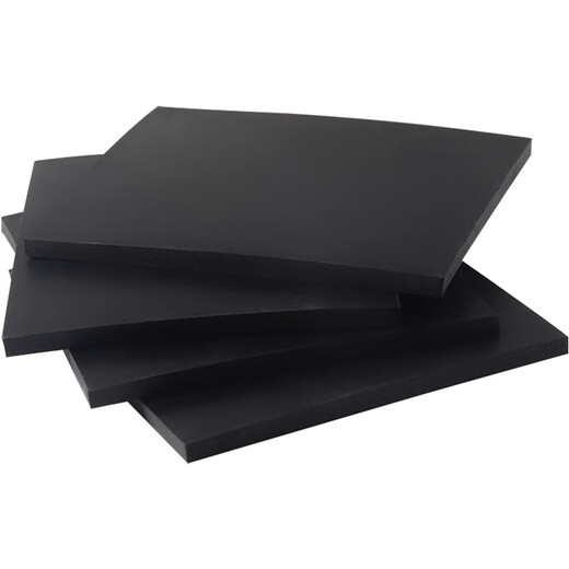 Weekly anti-slip wear-resistant cushioning rubber pads, insulating rubber sheet, black industrial high-quality rubber oil resistant 1.5 meters * 1 meters * 4mm