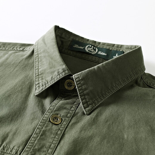 JP Autumn Outumn Outdoor Men's Long-Long Shirt Shirt Wask Camiseta casual 1283 Blue oscuro M-170