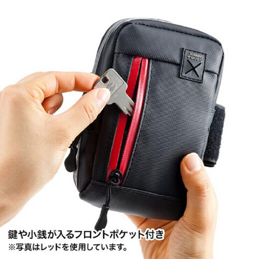 Arm bag for men and women running sports arm strap mobile phone bag wrist bag Apple multi-functional fitness waterproof earphone bag red 6 points 5 inches or less