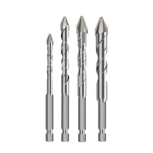 Huhao super-hard eccentric drill bit, alloy triangle drill, special drill bit for drilling all-ceramic tiles, electric drill drilling rotor, super-hard eccentric drill bit 8mm 1 piece, trial set