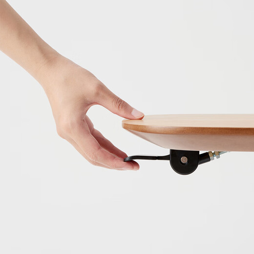 MUJI pneumatic lifting side table/wooden seat board bedside table office desk small table bedside table KBL5CC3A length 550*width 350*height (550-805)mm