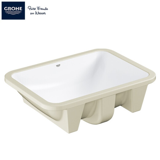 Grohe (GROHE) imported ceramic basin under the counter basin Projie wash basin ceramic composite smart cleaning under the counter basin has an overflow