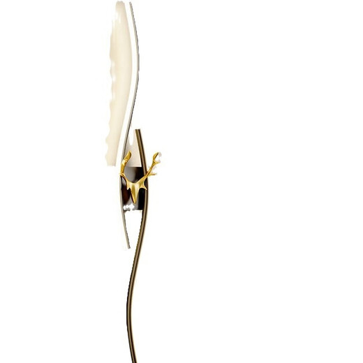 GUYES long wall lamp minimalist light luxury living room wall simple modern bedroom bedside wall lamp Guangdong Zhongshan lamp wall lamp gold 60CM three-color light