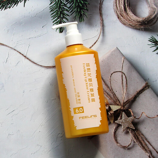 FEELING Tornado Curling Cream Elastic Curly Hair Hydrating Styling Long-lasting Anti-frizz Perm After Care Fluffy Women FEELING Tornado 450ml Large Pack