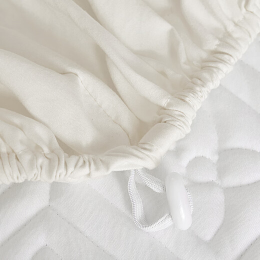 A-Fontane quilted fitted sheet 2 meters by 2.2 meters Class A maternal and infant grade raw cotton soy fiber fitted sheet mattress protector bed cover Fanhua-Daihui 1.5*2.0m