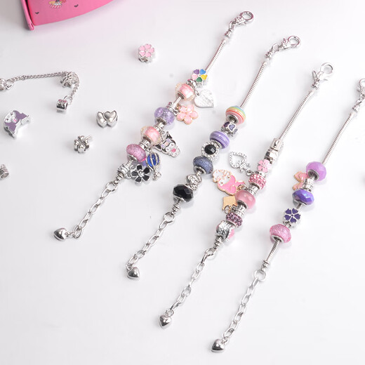 KUROMI库洛米儿童首饰盒三丽鸥串珠礼盒玩具七夕儿童礼物生日礼物女