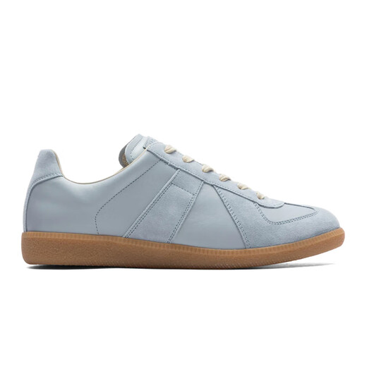 Maison Margiela(梅森·马吉拉) Replica经典男士德训鞋 时尚拼接系带运动休闲鞋 浅蓝色 S57WS0236 P1895 T6172 40 码