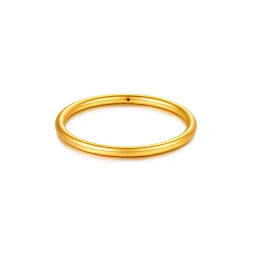 Jin Xiaoxiu gold ring Sansheng Sanshi pure gold 999 smooth plain ring classic strip ring fashion gift for girlfriend 1g, if the gold is heavy, return the less and make up, smooth ring ring No. 11 ring