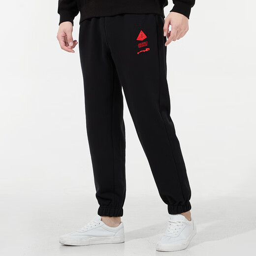 Nike (NIKE) velvet pants for men in winter new style Nike leggings warm sweatpants basketball thickened sweatpants for men Qixi Qing DA6688-010_velvet thick section M recommended 120-130Jin Jin equals 0.5 kg
