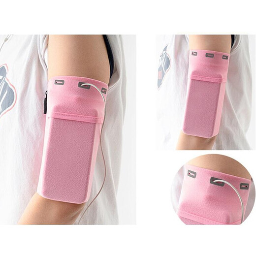 Sports mobile phone arm bag for men and women outdoor fitness equipment running bag arm bag arm strap arm cover blue S suitable for arm circumference 19-23cm