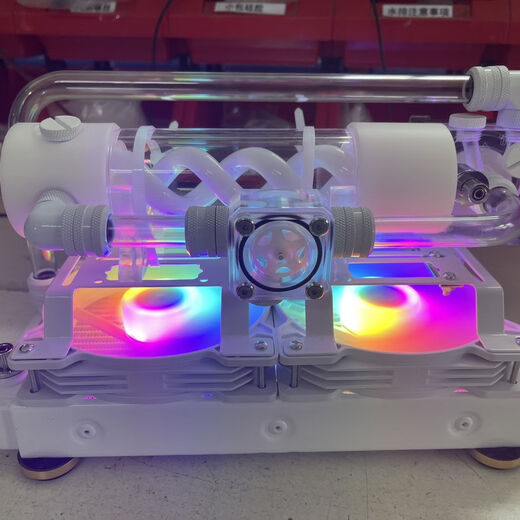 平板电脑 笔记本 散热水冷套 散热器 水冷散热系统 手机水冷散热 升级版全黑笔记本水冷套东远p67泵