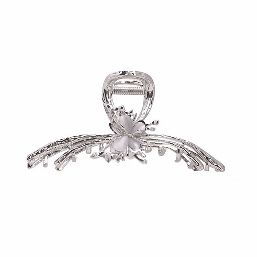 LEMIAO (LEMIAO) Butterfly Metal Clip Design has a niche Korean elegant temperament and cool style. Large hair volume and shark clip hair accessories A684-1 Butterfly Style A13-202