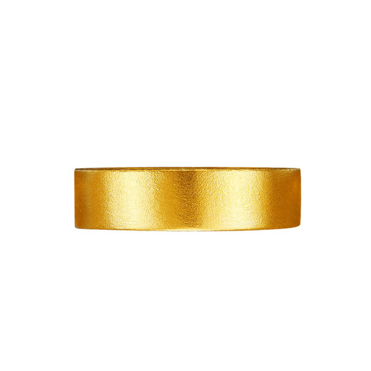 Centenary Fu Brand Ancient Method Solid Ring Gold Ring 999 Pure Gold Solid Ring Couple Ring as a Birthday Gift for Boyfriend, Girlfriend and Wife Ancient Method Right Angle Fixed Ring Ring, About 10g | Circle No. 18# More refunds, less compensation