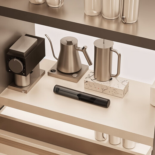 CLITON electric milk frother coffee milk frother retractable household milk frother handheld mini blender