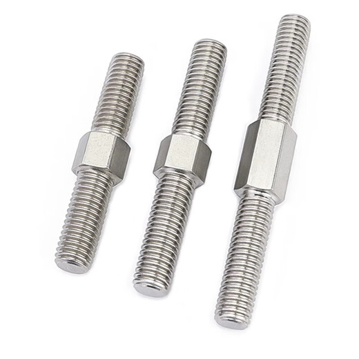 Jinchao stainless steel stud bolts, positive and negative thread screws, double-ended screws, studs, thread rods, screw rods, screw rods, internal and external hexagons are customized. If you need customized sizes, please contact customer service.