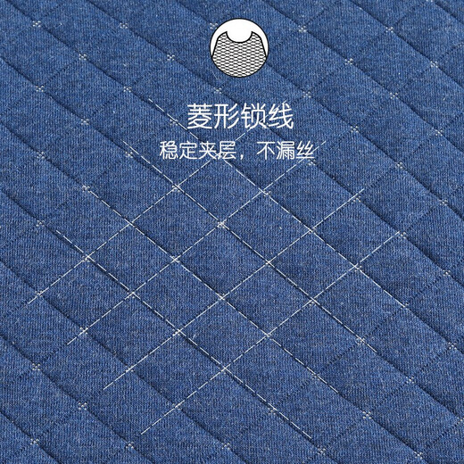 Hengyuanxiang Children's Warm Pants Pure Cotton Boys Middle and Large Children Primary School Three-Layer Cotton Patch Single Pants High Waist Girls Winter Cold Protection Warm Baby Thickened Cotton Pants Dark Blue 165 Recommended Height 160-165 Weight 85-95 Jin Jin is equal to 0.5 kg