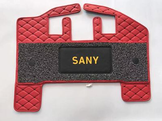 XMSJ Excavator Foot Pad Sany 55/60-975-9215-975-8215-10 Fahrbodenkleber Pneumatic Tool Red Sany 215-10