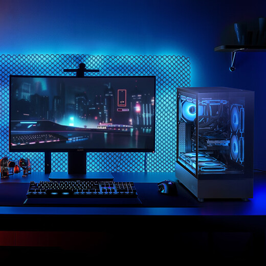 Producto nuevo Mingxuan 9600X/9700X/9900X/9950X/SISTEMA BARBARIO/JUEGO E-SPORTS HOST 4K Live High Frame/Designer Desktop Computer Host Asamblea de bricolaje Configuración de máquina completa 1 9600X/Sistema bárbaro/16G/512G