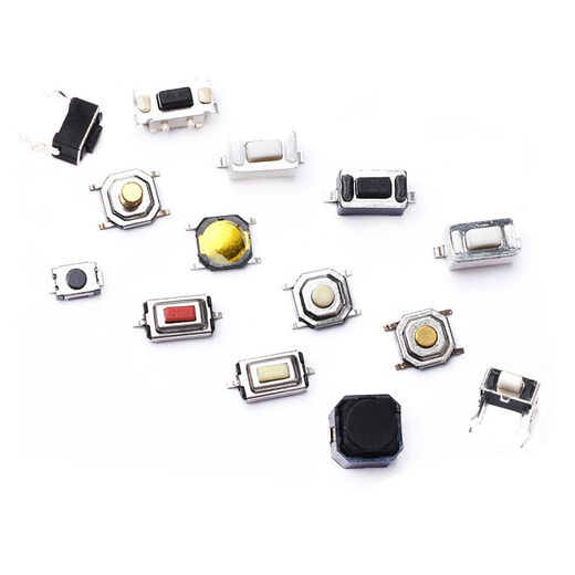 Tact switch, direct plug button micro switch 3*4*2/3*6*4.3/4*4*1.5/6*6*5 patch, 2 pins, direct plug 6*6*4.3 (20 pieces), please consult customer service for quotation for large quantities