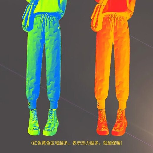 Langsha down pants for women to wear outside in winter at minus 40 degrees, fashionable warm and cold-proof pants, high-waisted slimming down pants for small people, black 90% white duck down-upgraded harem version L recommended 90-120Jin Jin equals 0.5 kg