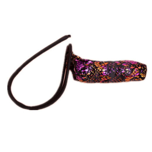 Men's and women's privacy C-string underwear, triangle hole-free pants, couple's temptation thong, C-string T-pants, one size fits all, style 3, men's sequined black