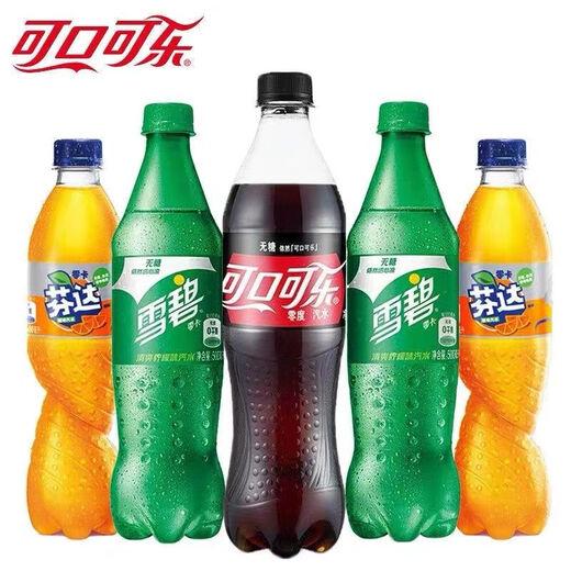 Fanta Zero Sugar-Free 0 Calorie 0 Fat Sprite Fanta Soda Carbonated Drink 500ml*6/12 Bottles Full Box Zero Calorie Sugar-Free Fanta 500ml*12 Bottles