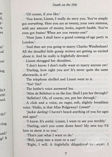 阿加莎畅销三部曲 东方快车谋杀案 无人生还 尼罗河的惨案 英文原版 经典悬疑推理小说