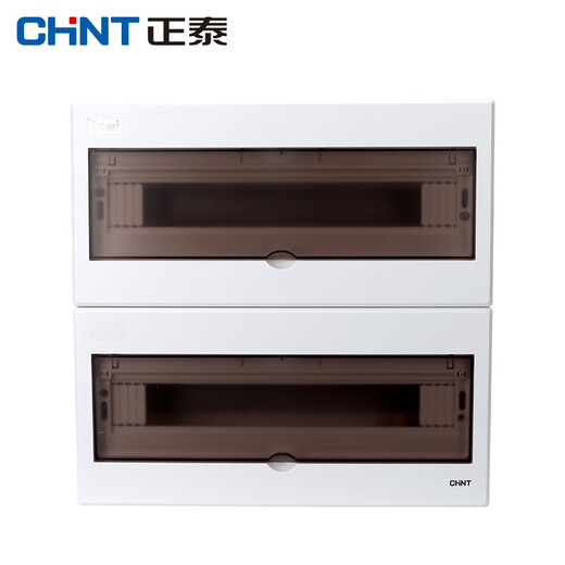 Chint (CHNT) distribution box household strong current box concealed electrical box box surface-mounted electrical box CHNT electrical box NEX5C series 40 circuits (concealed, double row)