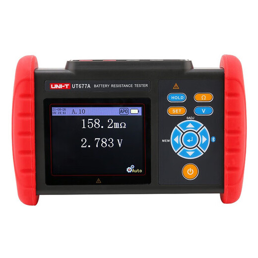 
UNI-T UT677A Battery Internal Resistance Tester High Accuracy Internal Resistance Tester Battery Lithium Battery Voltage Temperature Measurement UT677C