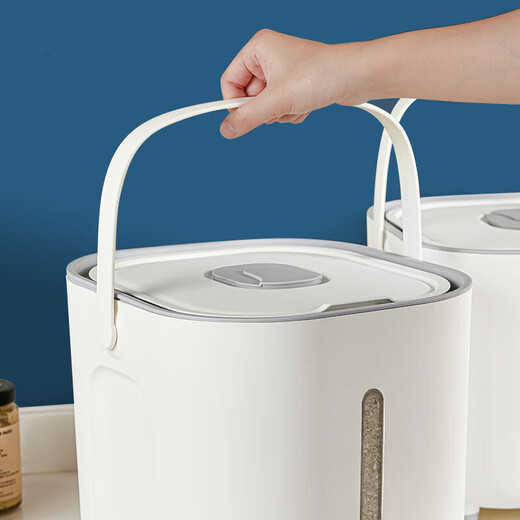 Maxcook rice barrel rice box storage tank rice container household insect-proof and moisture-proof rice tank rice storage box 10Jin Jin equals 0.5kg MCX2661