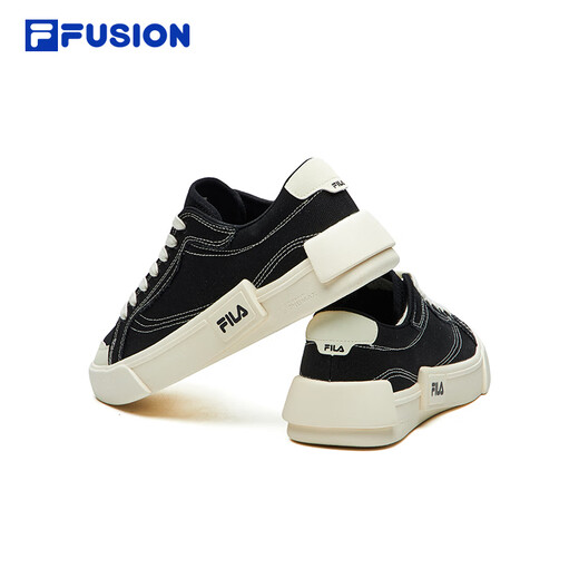 FILA FUSION men's shoes POP canvas shoes trendy brand men's trendy sneakers street shooting sports casual shoes for men black-BK 41