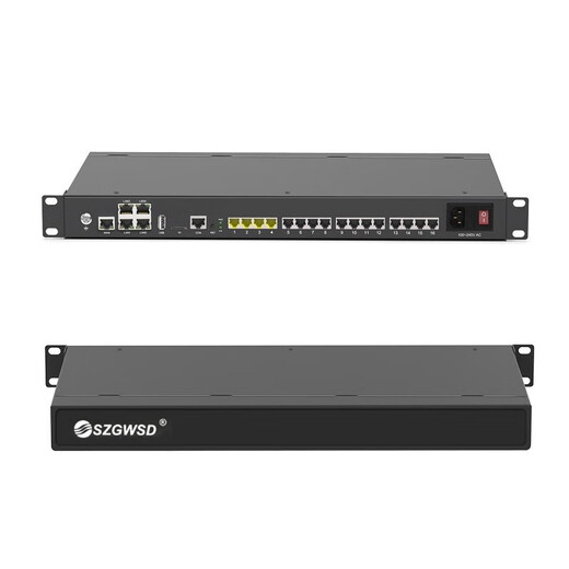 SZGWSD GUOWEI TIMES LAN IP TELEPTREME SCHALTER INTERNEHMEN DIAL DIAL DIAL SCITEL Switch IP500 Office Hotel Extension IPPBX 16FXO 100IP-Erweiterung