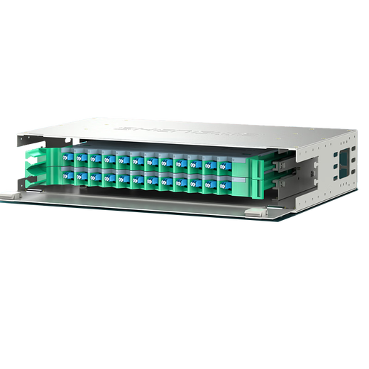 
Shengwei 48 core LC single-mode full-fit distribution frame pull-out 12-port 24-core fusion fiber disk*2 ODF-1048L-S Unit: Taiwan