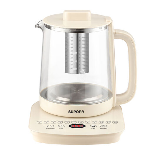 SUPOPA Supo health pot household 1.5L large capacity multifunctional kettle tea maker office thermal insulation electric teapot twelve major functions high configuration + filter 1.5L