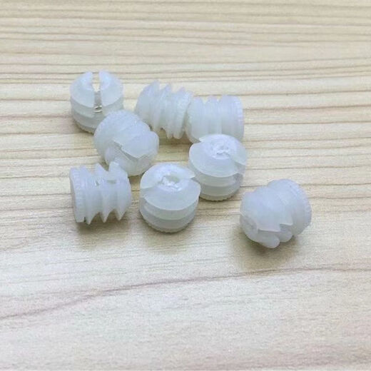 Vinoa Furniture three-in-one connection piece, nylon plastic expansion nut, embedded piece, three-in-one conjoined plastic cabinet accessories, 20 pieces in a bag