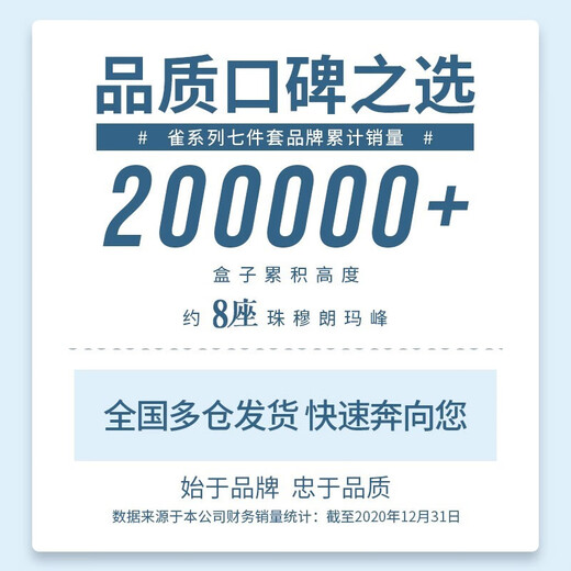 十八子作家用刀具套装菜刀组合雀之翎七件套刀AS1309【精美礼盒装】